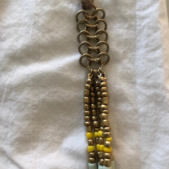 Anthropologie Layers on Blue Necklace - Picture 7 of 7